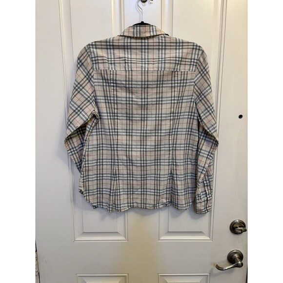Pendleton Woolen Mills 100% Cotton Plaid Shirt tapered Women's Size XL - Picture 6 of 10